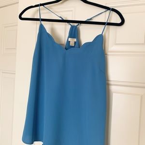 J Crew strappy blouse tank